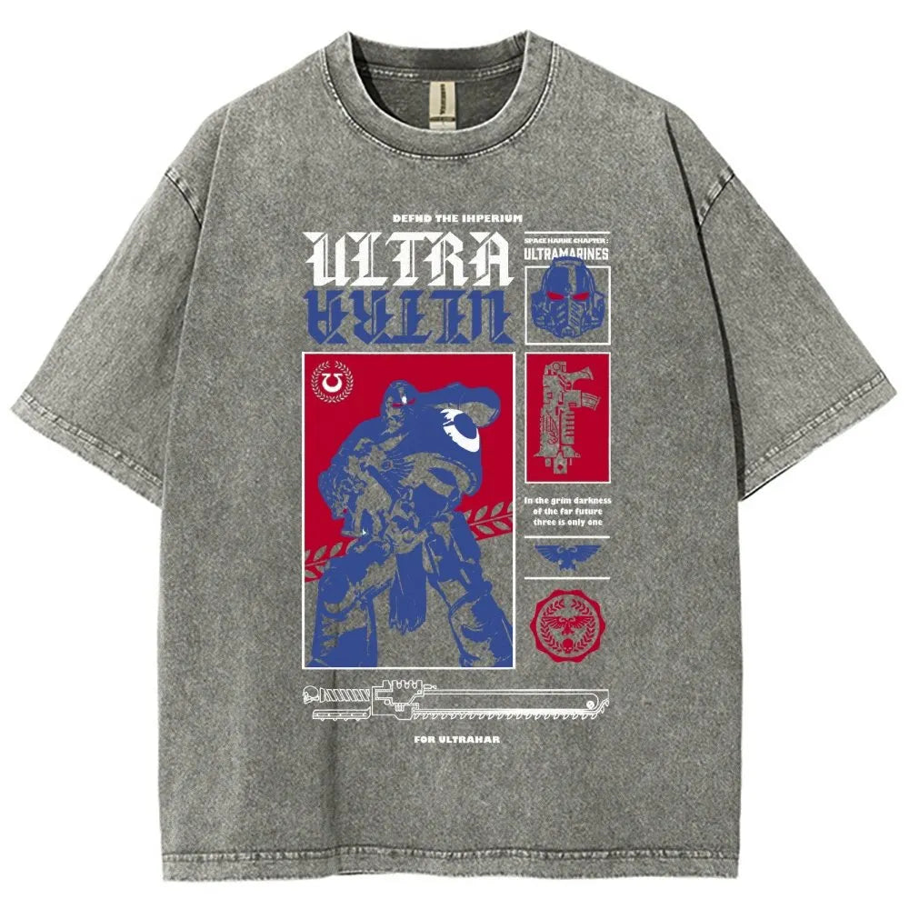 Unisex Fit Washed T-Shirt 丨WH40K