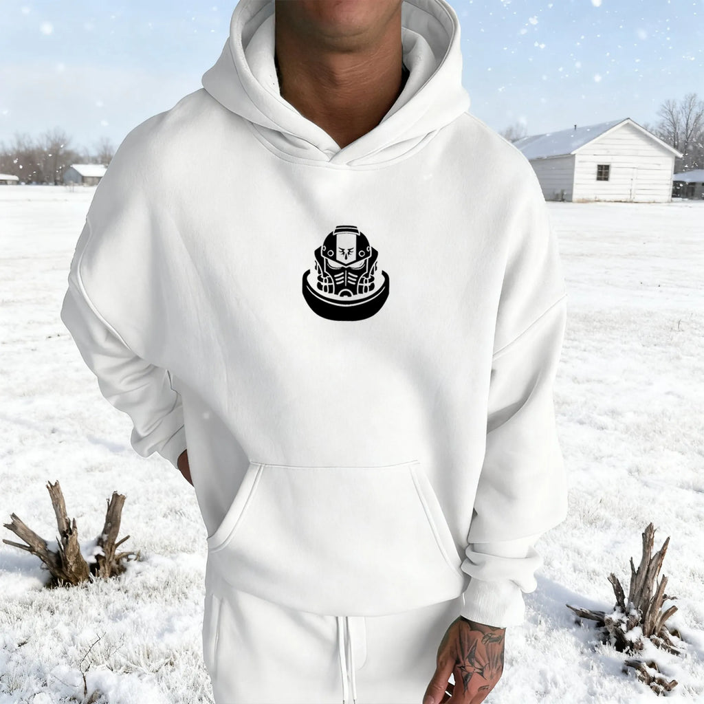 WH40K Game  Streetwear Vintage Plush Hoodie