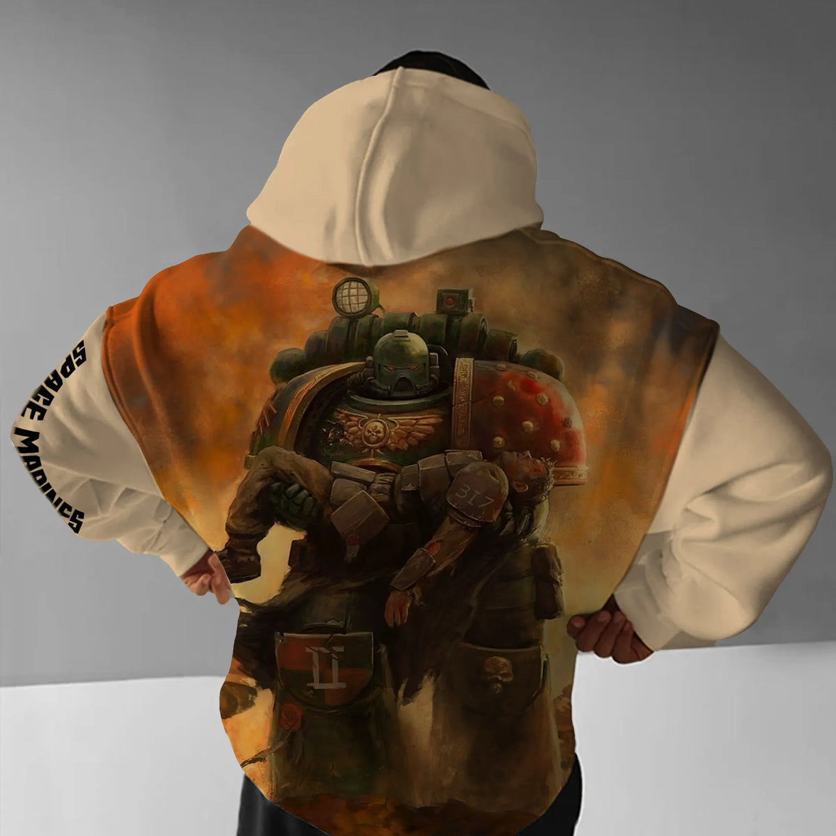 WH40K Game  Streetwear Vintage Plush Hoodie