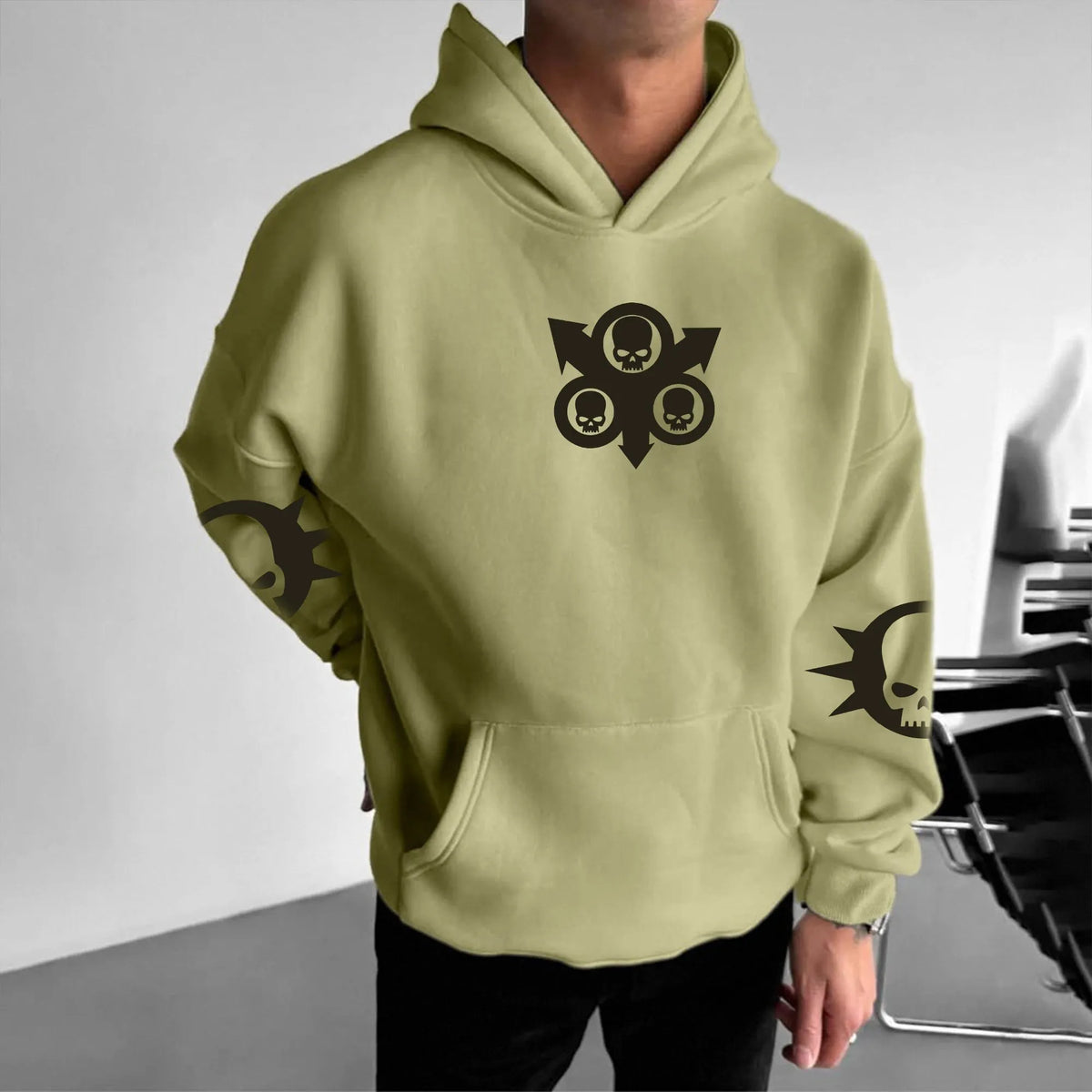 Unisex Anime Graphic Streetwear Vintage Hoodie | WH40K