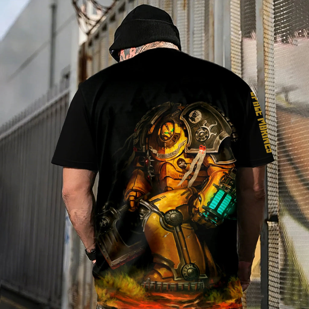 Unisex Anime Inspired Vintage T-Shirt| WH40K