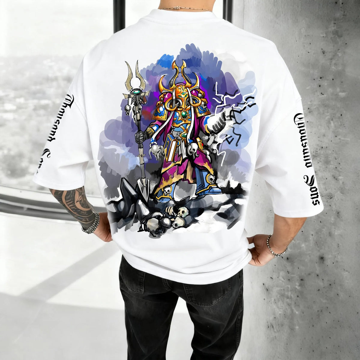Unisex Anime Inspired Vintage T-Shirt | WH40K