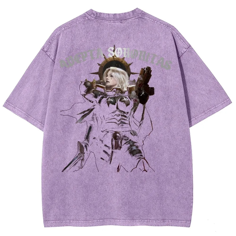 Unisex Fit Washed T-Shirt 丨WH40K