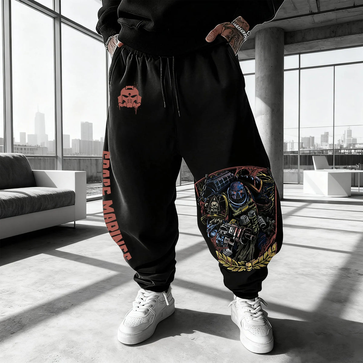 WH40K Game Casual Streetwear Pants