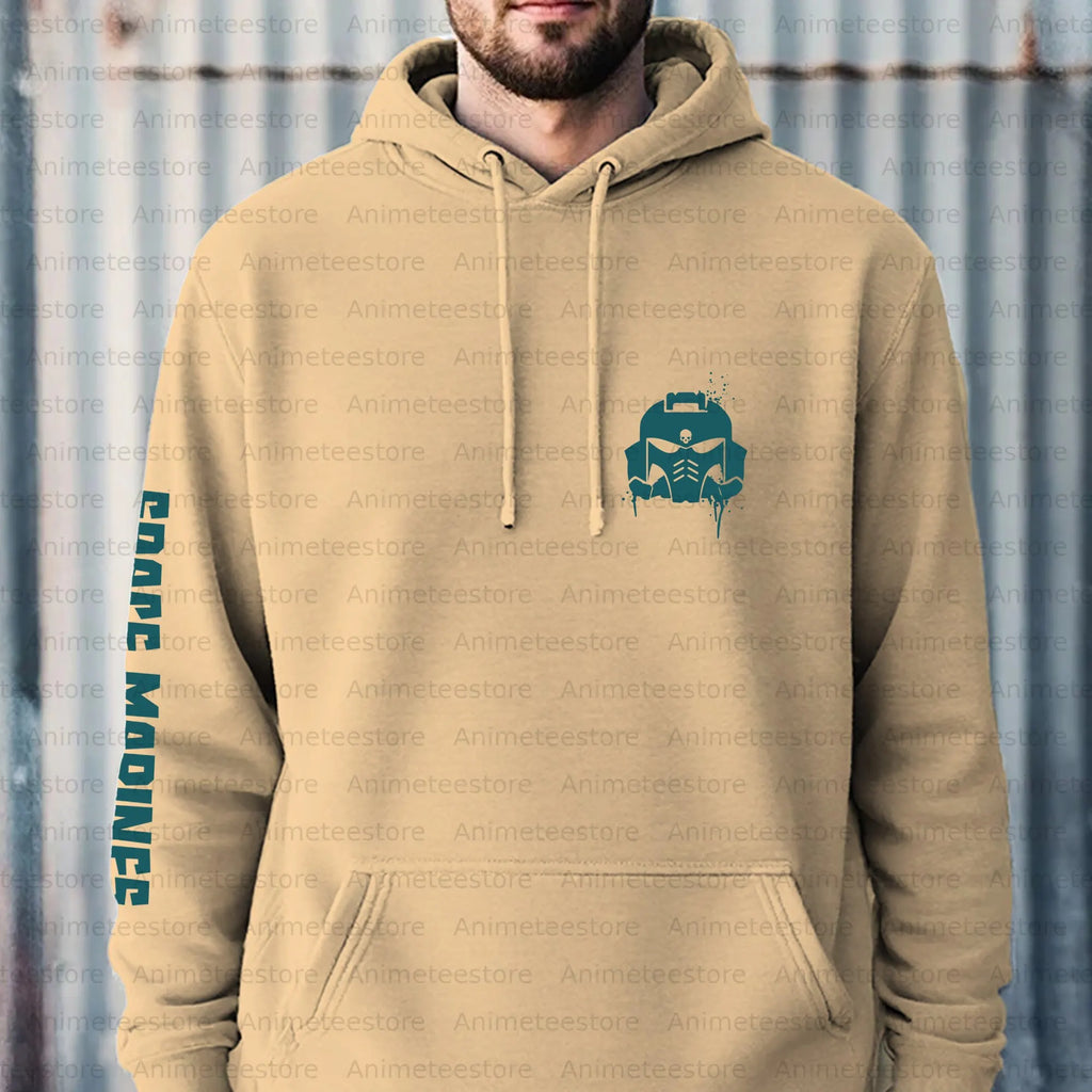 WH40K Game  Streetwear Vintage Plush Hoodie