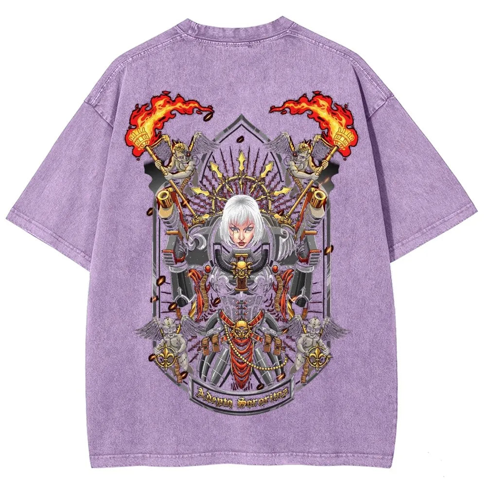 Unisex Fit Washed T-Shirt 丨WH40K