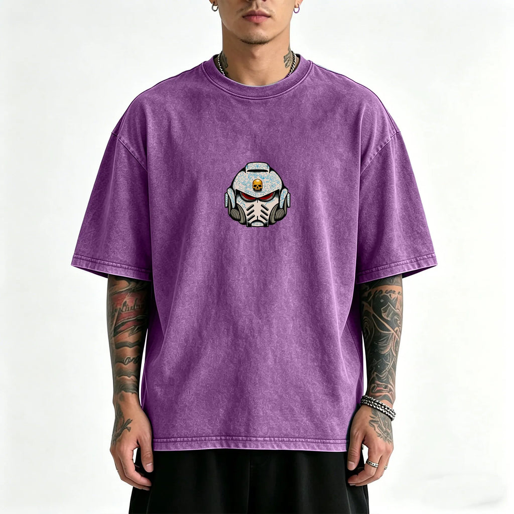 WH40K-Unisex Anime Inspired Vintage Washed T-Shirt