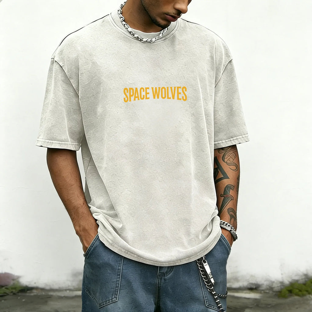 WH40K-Unisex Anime Inspired Vintage Washed T-Shirt