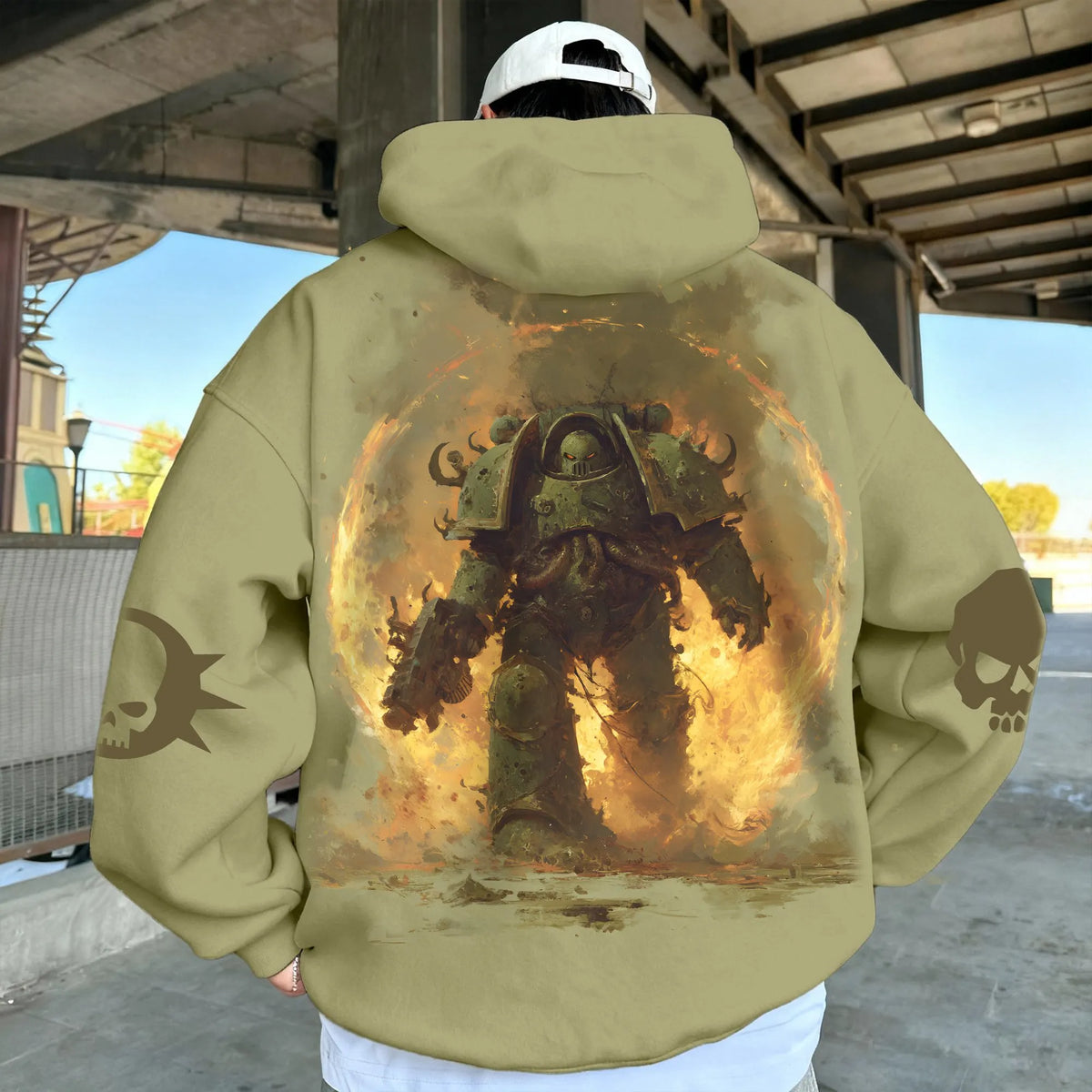 Unisex Anime Graphic Streetwear Vintage Hoodie| WH40K