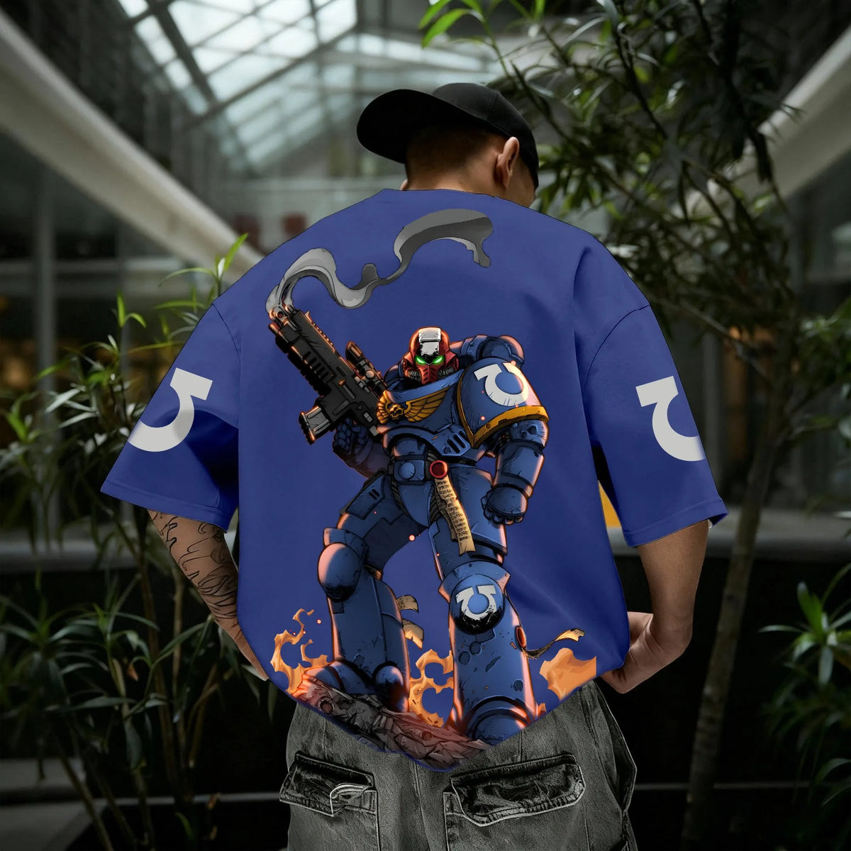Unisex Anime Inspired Vintage T-Shirt | WH40K