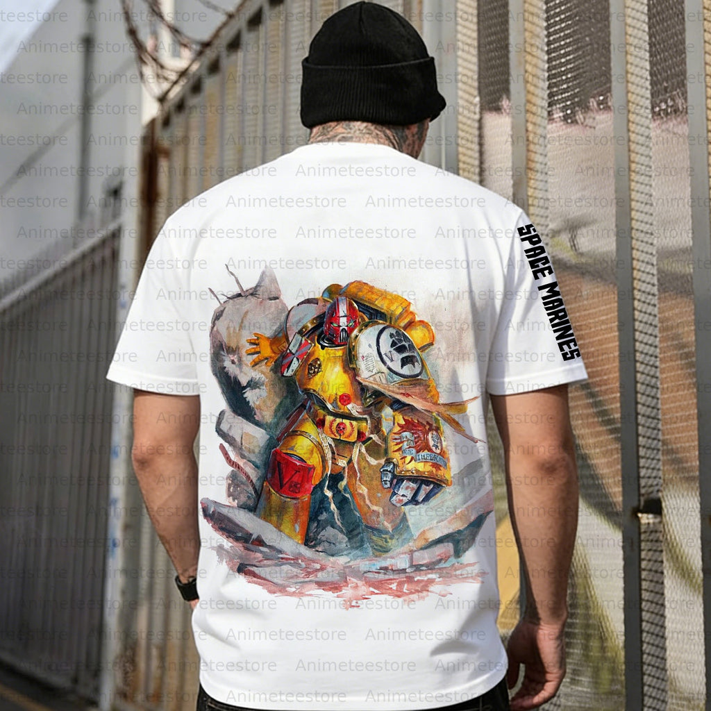 Unisex Anime Inspired Vintage T-Shirt| WH40K