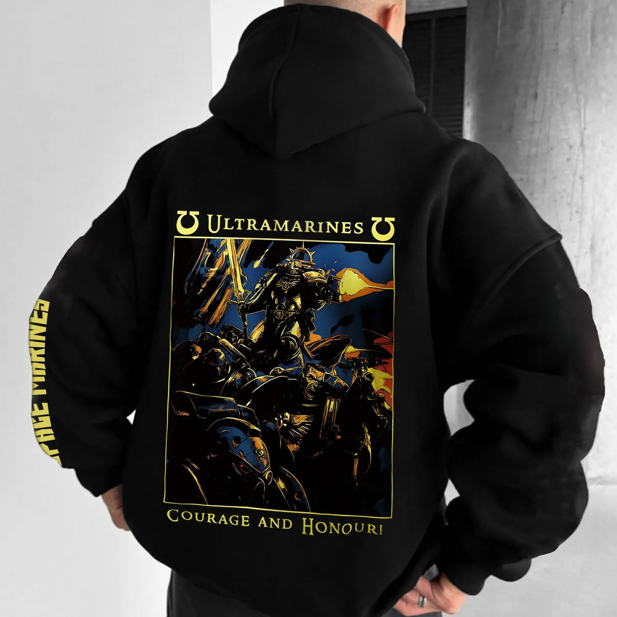 WH40K Game  Streetwear Vintage Plush Hoodie