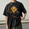 WH40K-Unisex Anime Inspired Vintage Washed T-Shirt