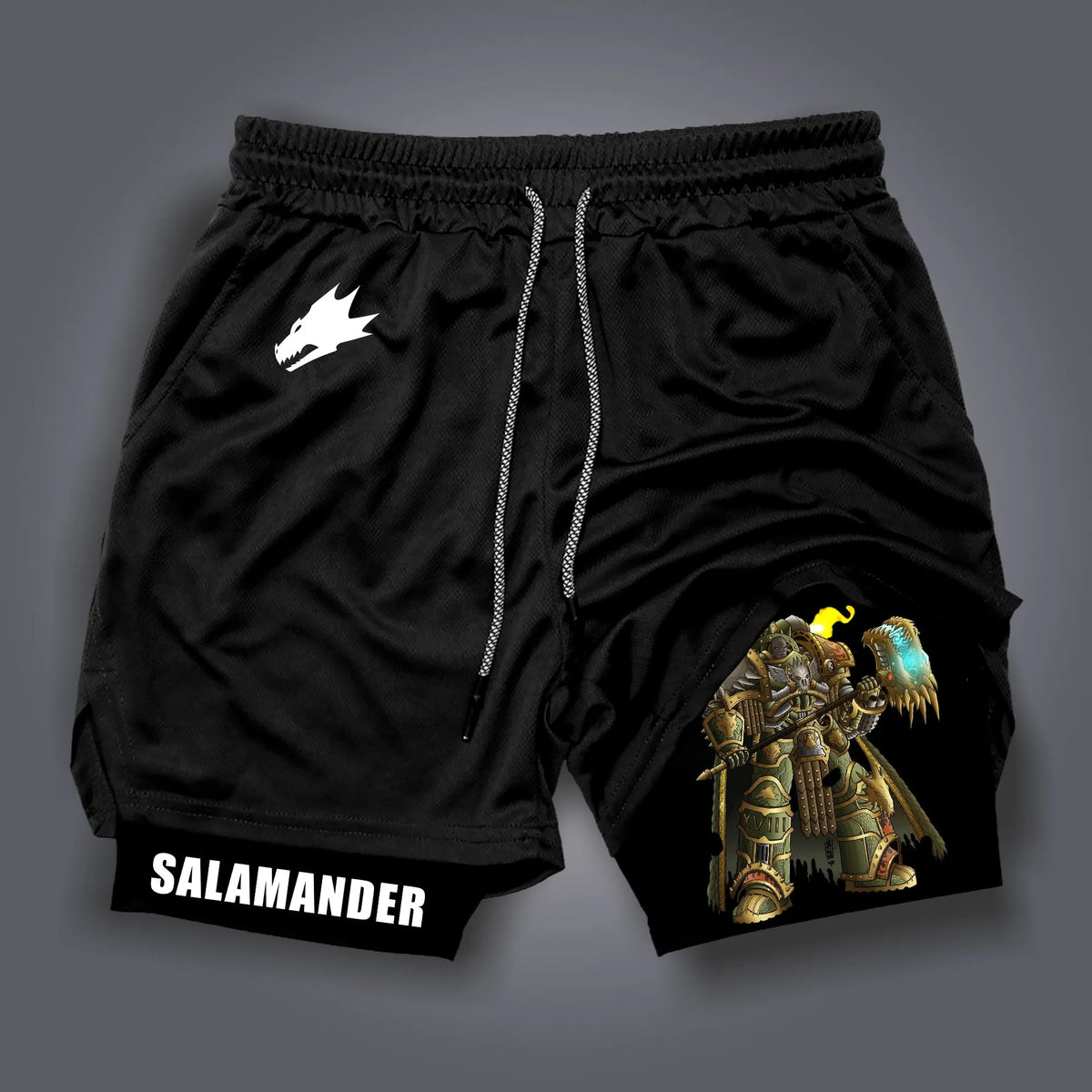 Salamanders Casual Streetwear Shorts丨WH40K