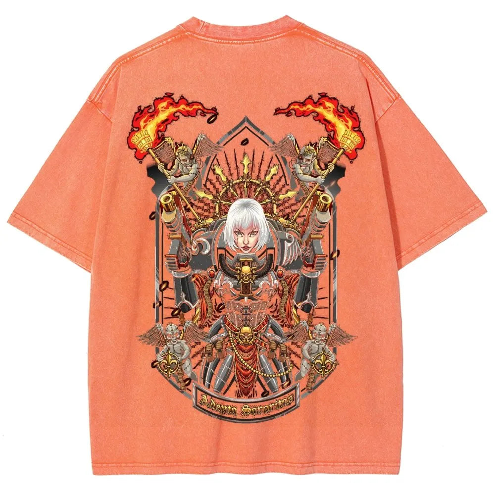 Unisex Fit Washed T-Shirt 丨WH40K