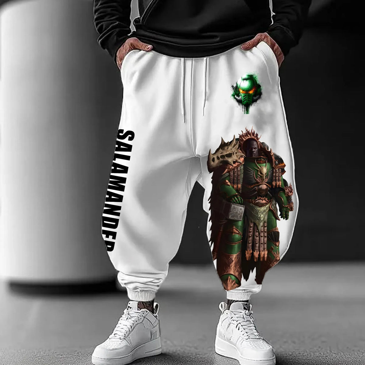 Salamanders-WH40K Game Casual Streetwear Pants