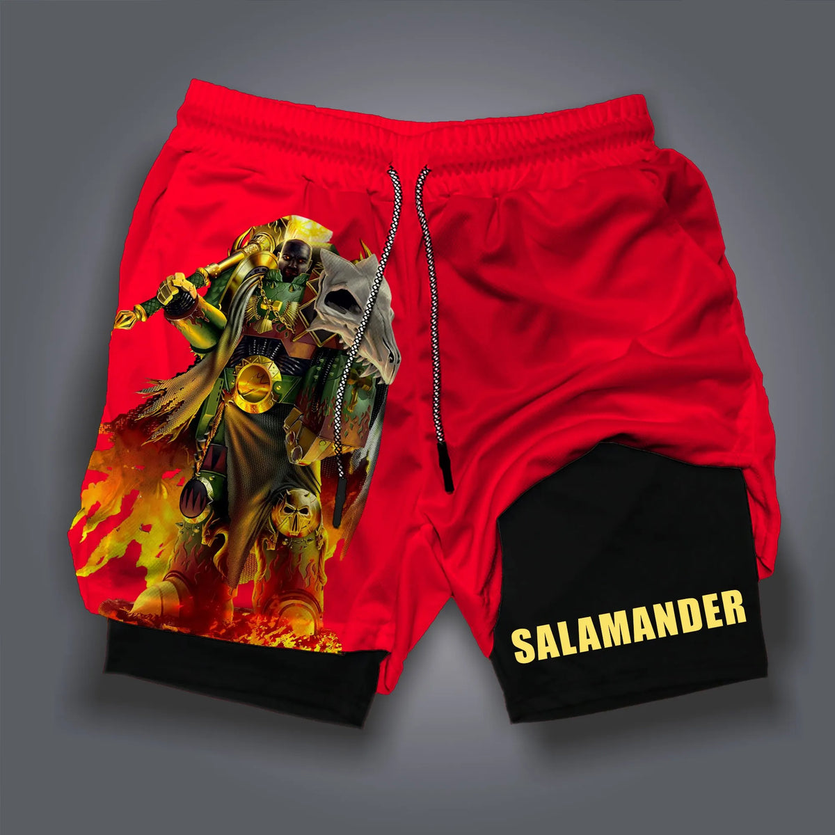 Salamanders Casual Streetwear Shorts丨WH40K