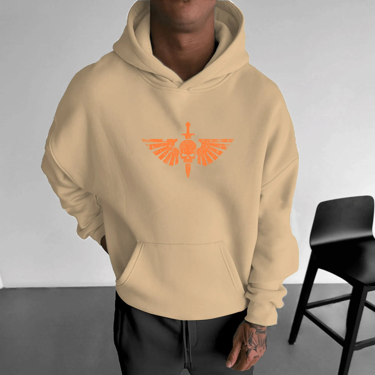 WH40K Game  Streetwear Vintage Hoodie