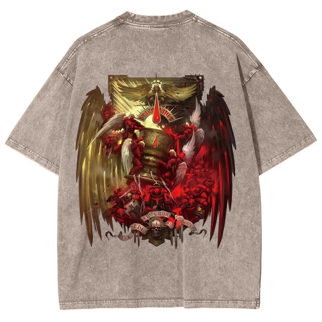 Unisex Fit Washed T-Shirt 丨WH40K
