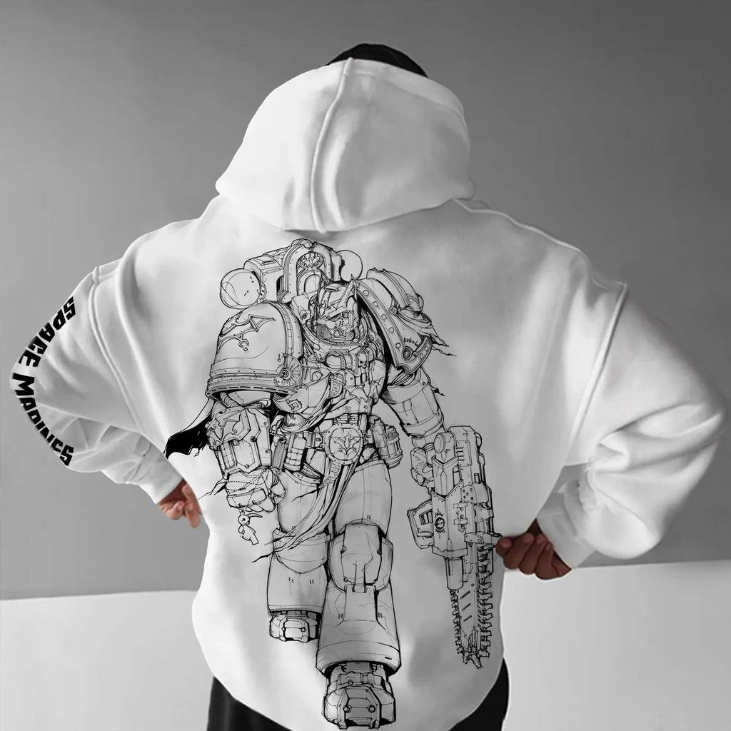 WH40K Game  Streetwear Vintage Hoodie