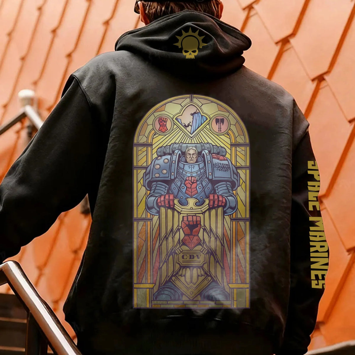 WH40K Game  Streetwear Vintage Plush Hoodie