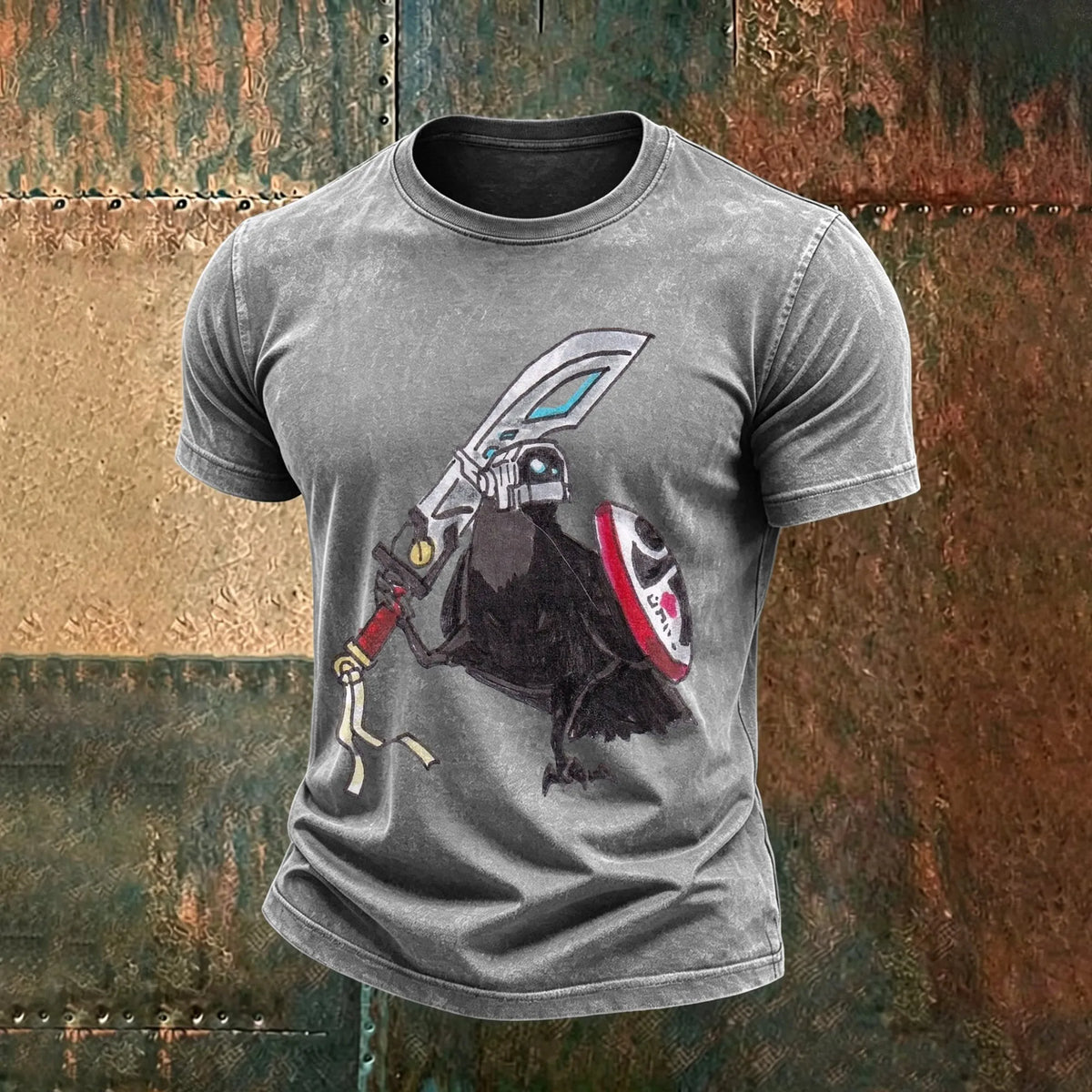 WH40K-Unisex Anime Inspired Vintage Washed T-Shirt
