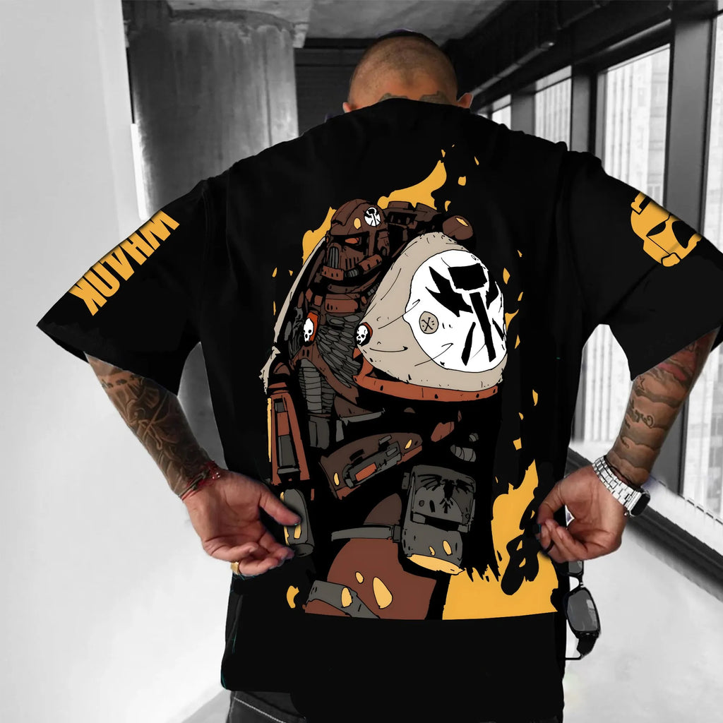 Unisex Anime Inspired Vintage T-Shirt | WH40K