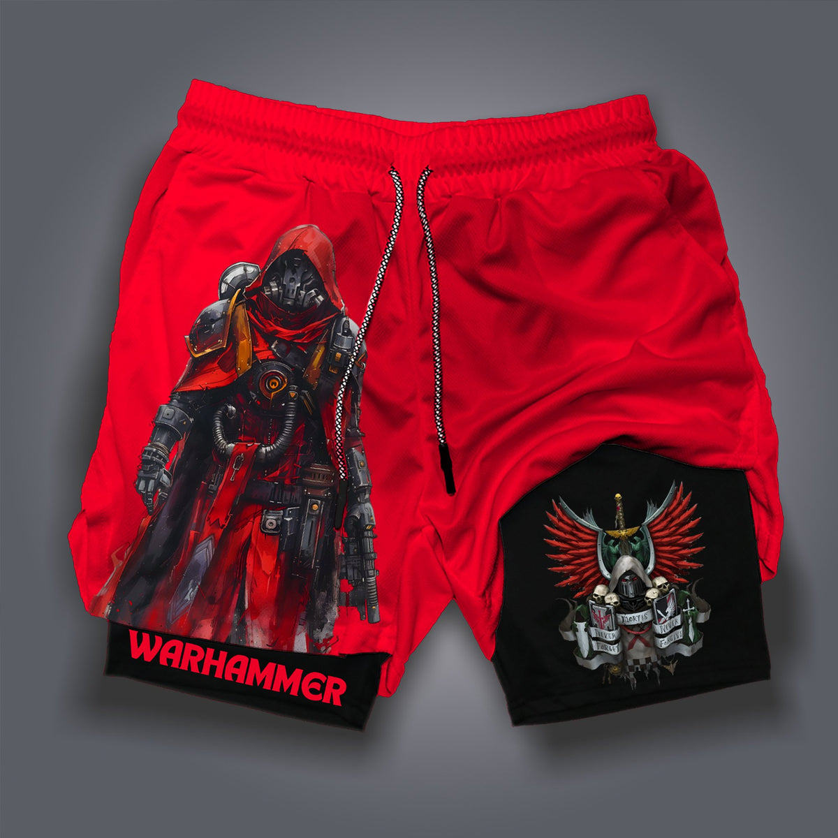 Skitarii Art Streetwear Shorts丨WH40K