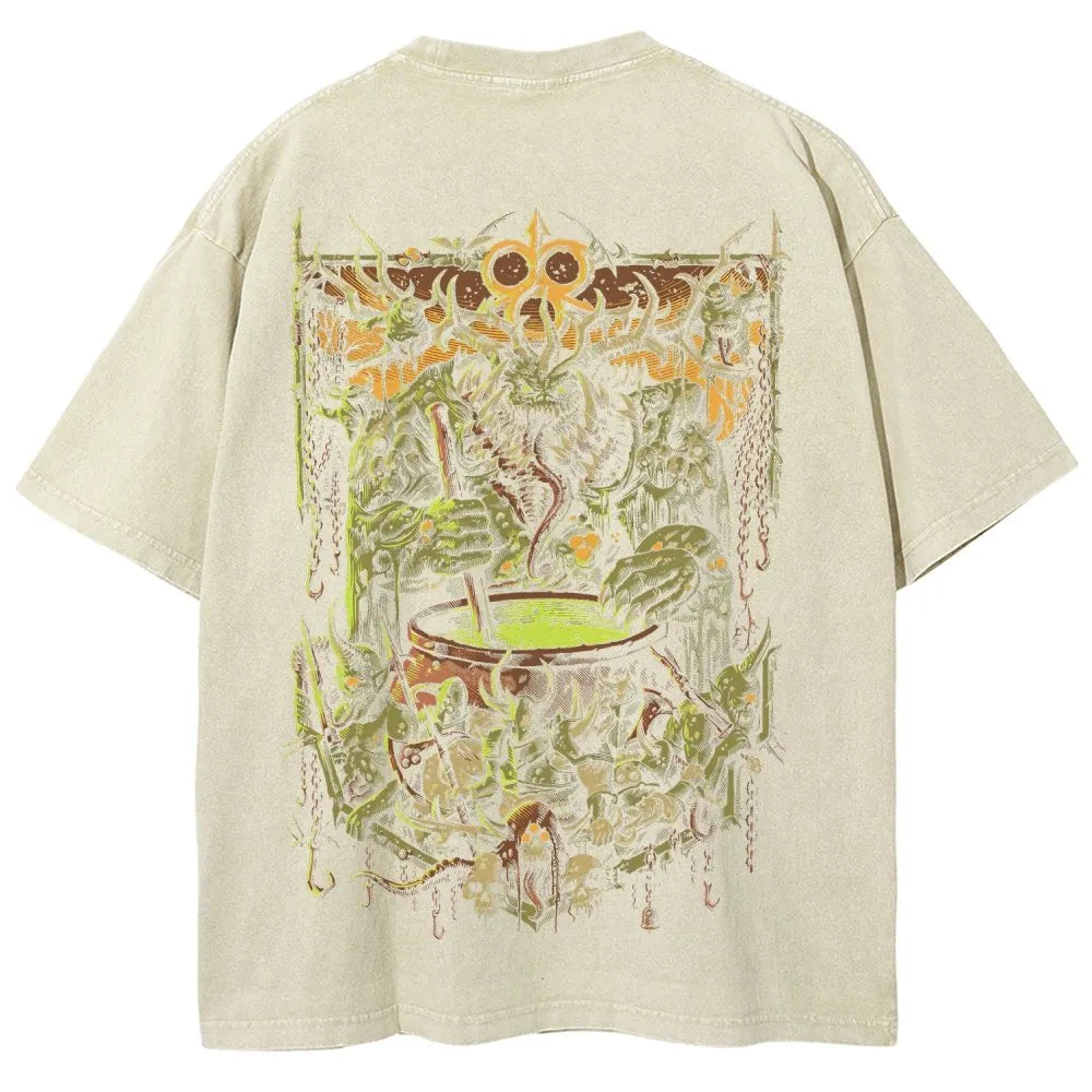 Unisex Fit Washed T-Shirt 2508016342丨WH40K