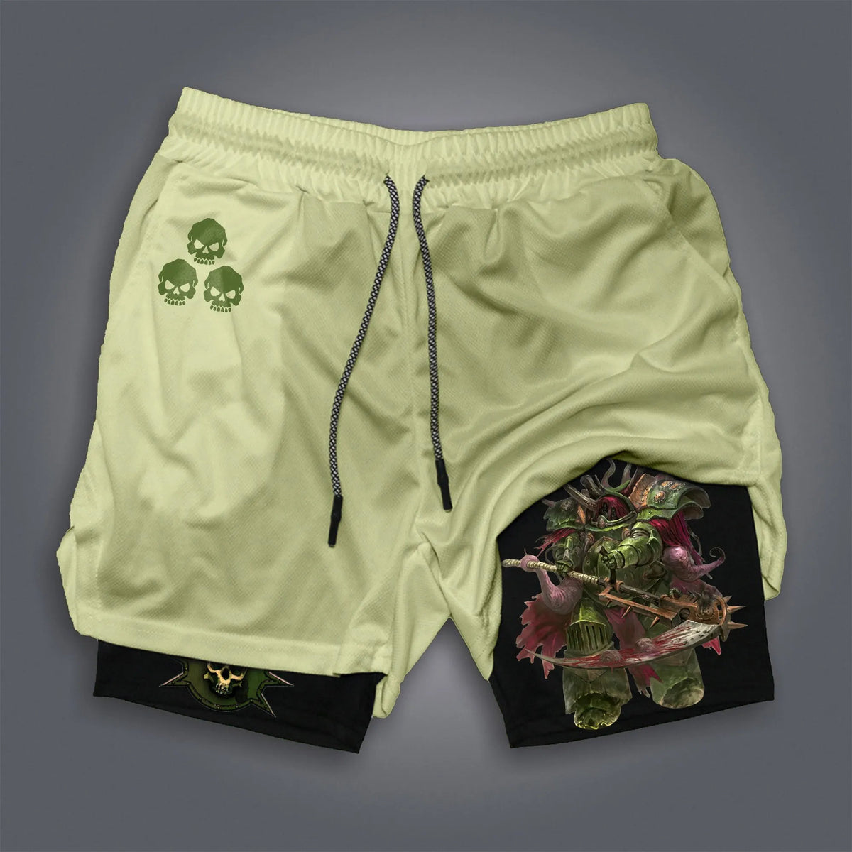 Mortarion Unisex Casual Anime Streetwear Shorts| WH40K