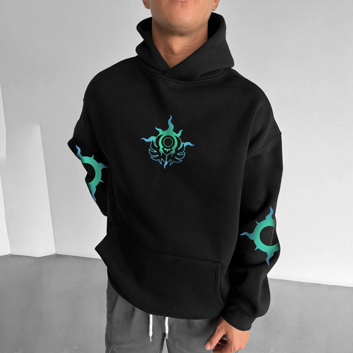 Unisex Anime Graphic Streetwear Vintage Plush Hoodie | WH40K