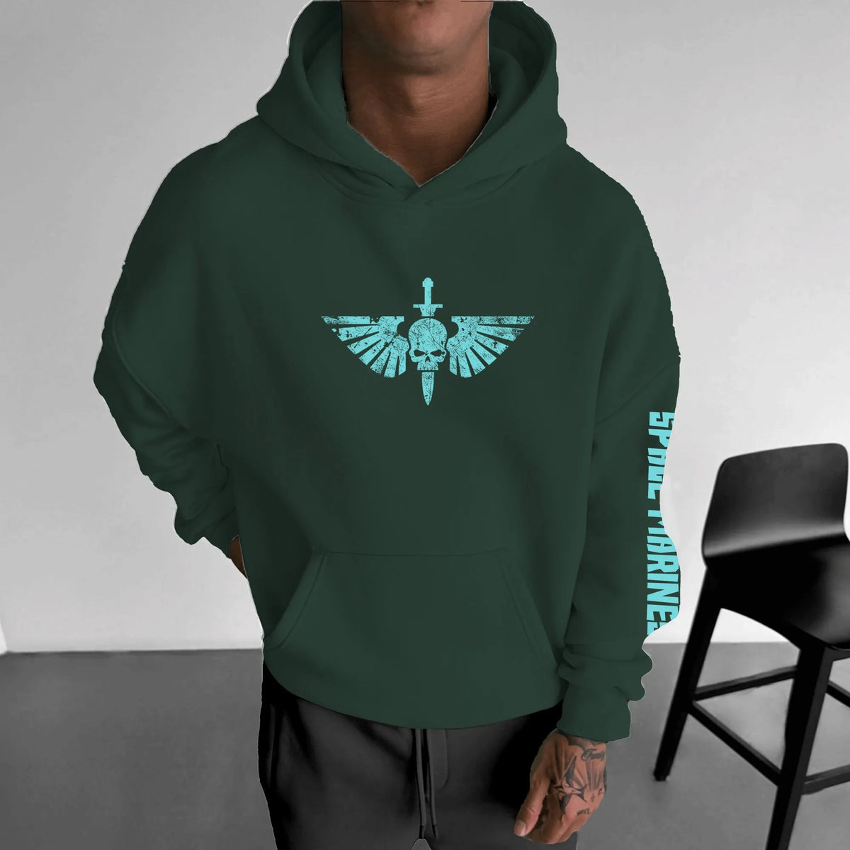 WH40K Game  Streetwear Vintage Hoodie