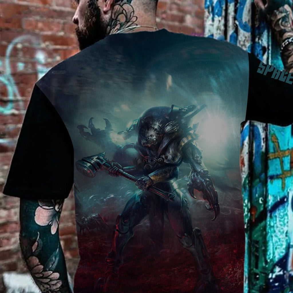 Unisex Anime Inspired Vintage T-Shirt| WH40K