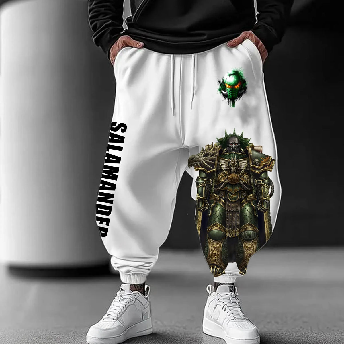 Salamanders-WH40K Game Casual Streetwear Pants