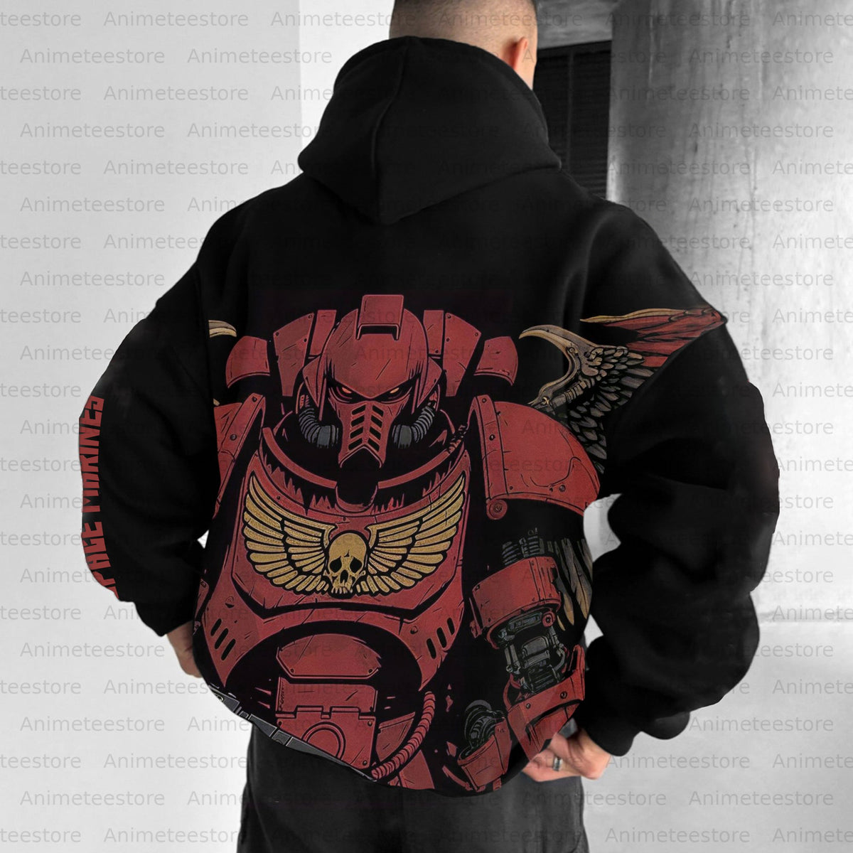 WH40K Game  Streetwear Vintage Hoodie