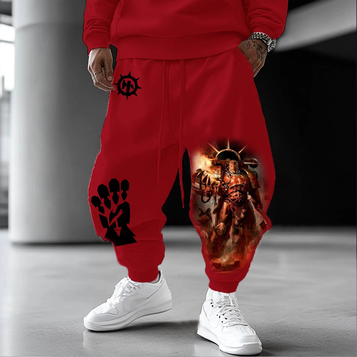 Unisex Anime Inspired Vintage Pants| WH40K