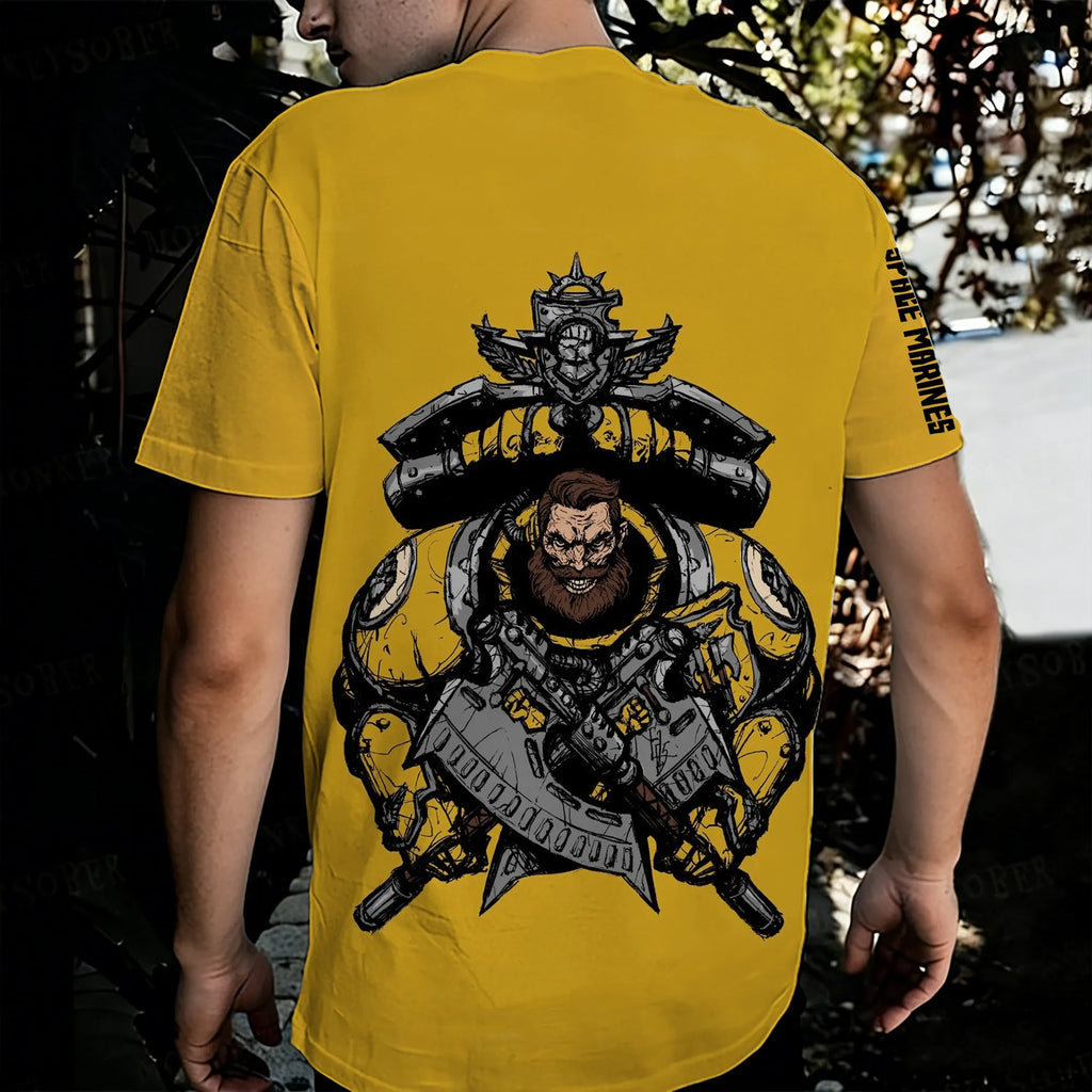 Unisex Anime Inspired Vintage T-Shirt| WH40K