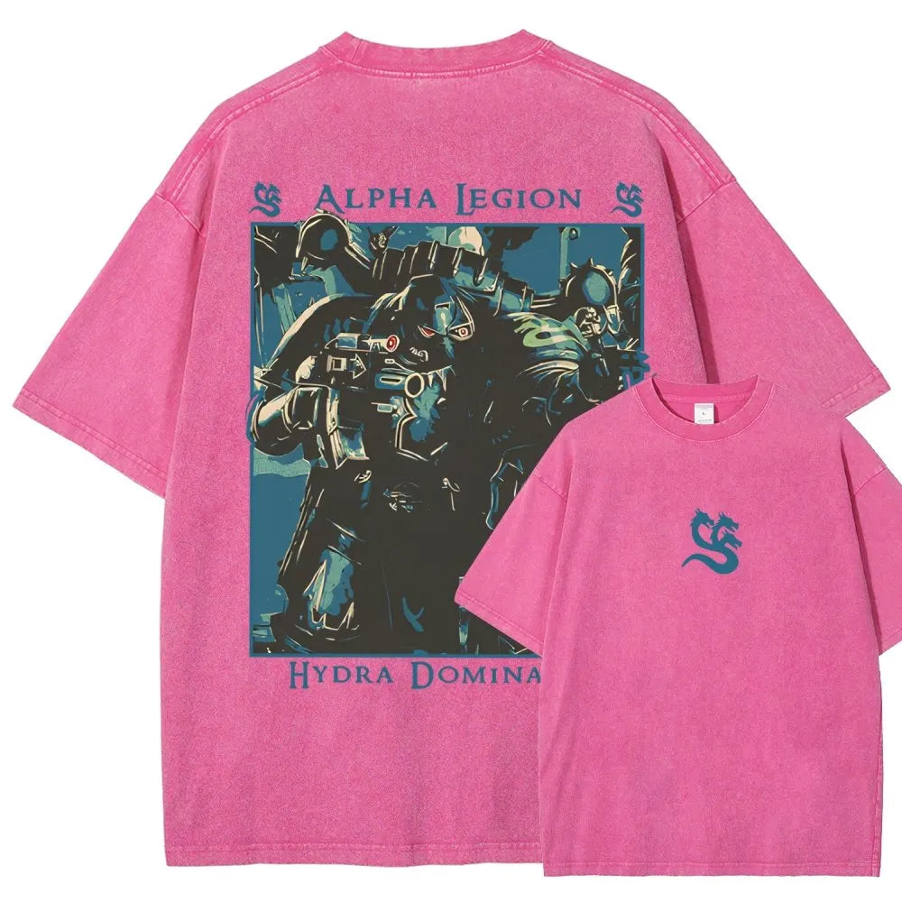 Unisex Fit Washed T-Shirt 丨WH40K