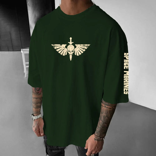 Black Templars Game Inspired Vintage T-Shirt | WH40K