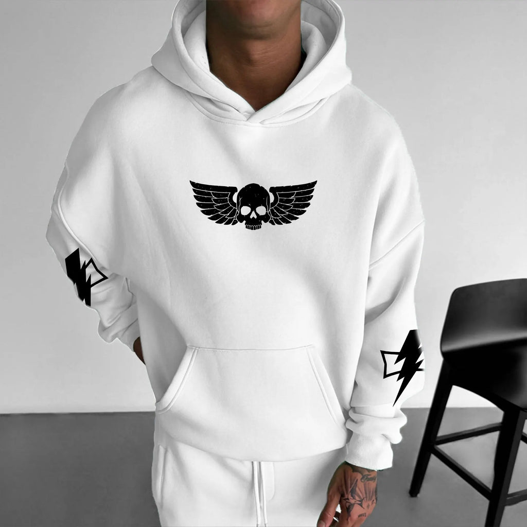 Unisex Anime Graphic Streetwear Vintage Plush Hoodie | WH40K
