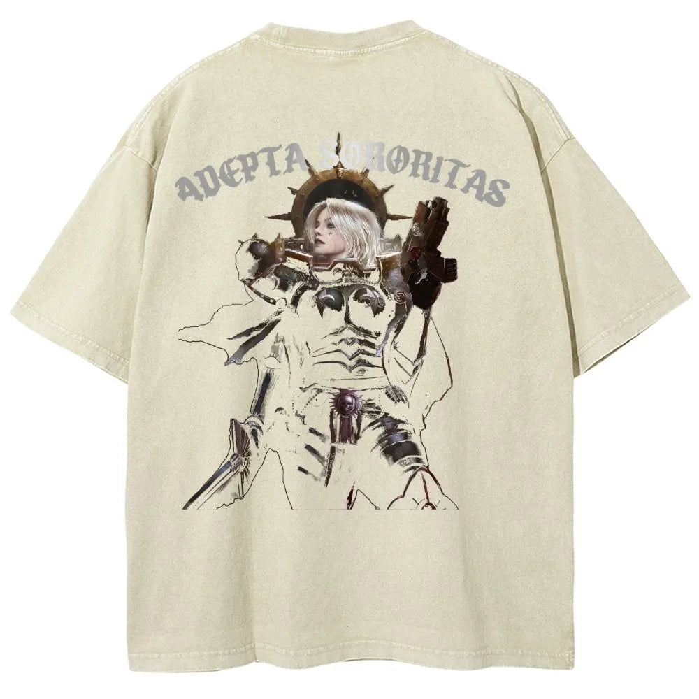 Unisex Fit Washed T-Shirt 丨WH40K
