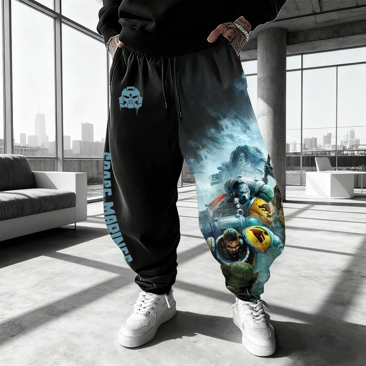 WH40K Game Casual Streetwear Pants