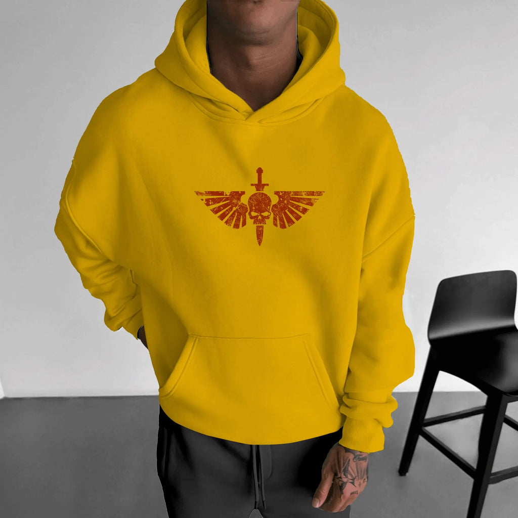 WH40K Game  Streetwear Vintage Plush Hoodie