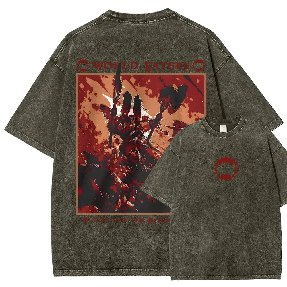 Unisex Fit Washed T-Shirt 丨WH40K
