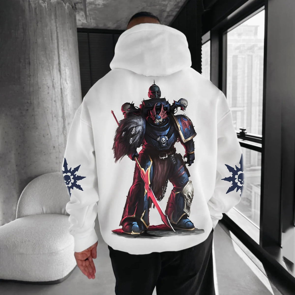 Unisex Anime Graphic Streetwear Vintage Hoodie| WH40K