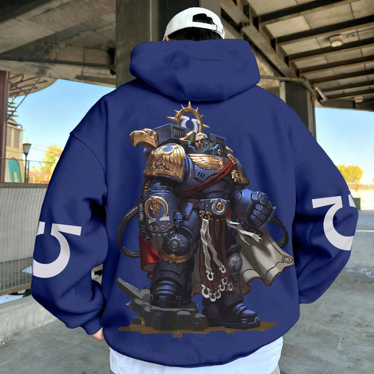 Unisex Anime Graphic Streetwear Vintage Hoodie| WH40K