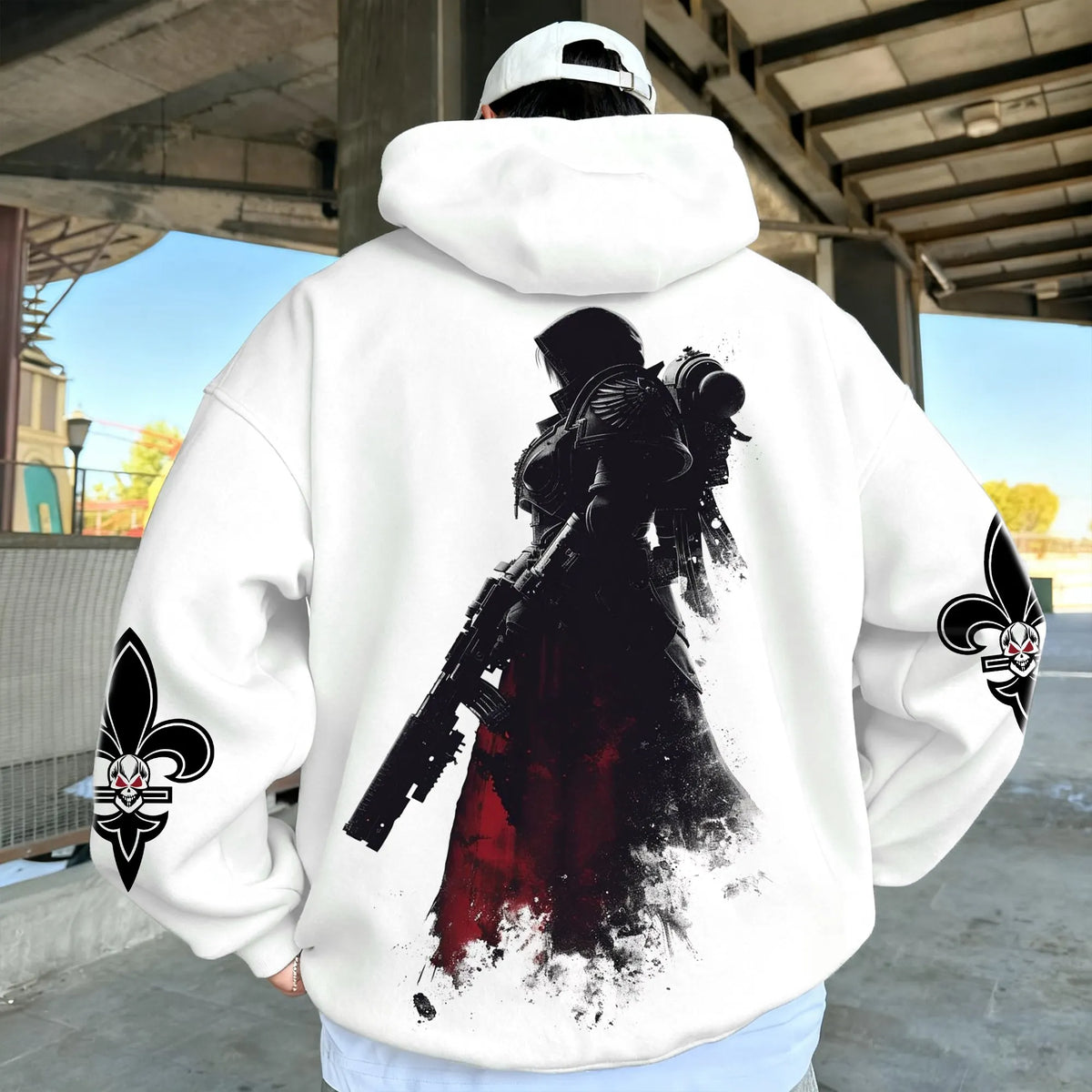 Unisex Anime Graphic Streetwear Vintage Hoodie| WH40K