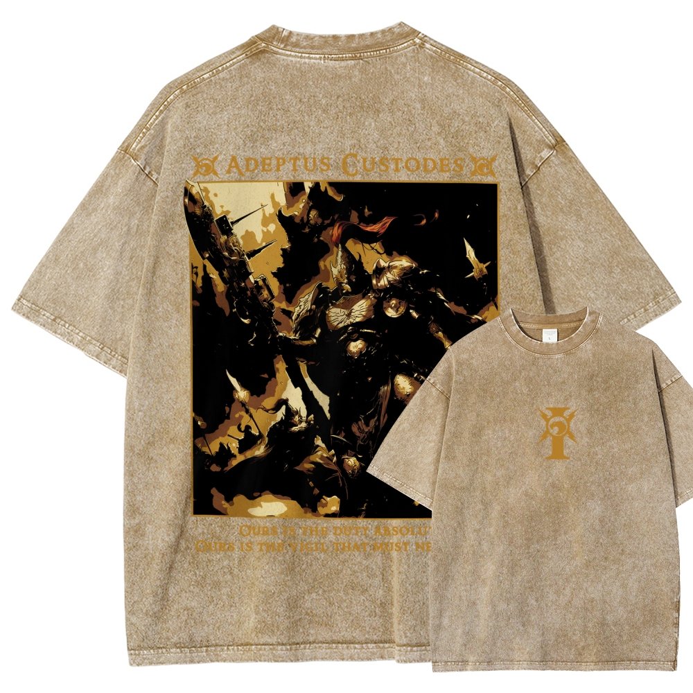 Unisex Fit Washed T-Shirt 2508016110丨WH40K