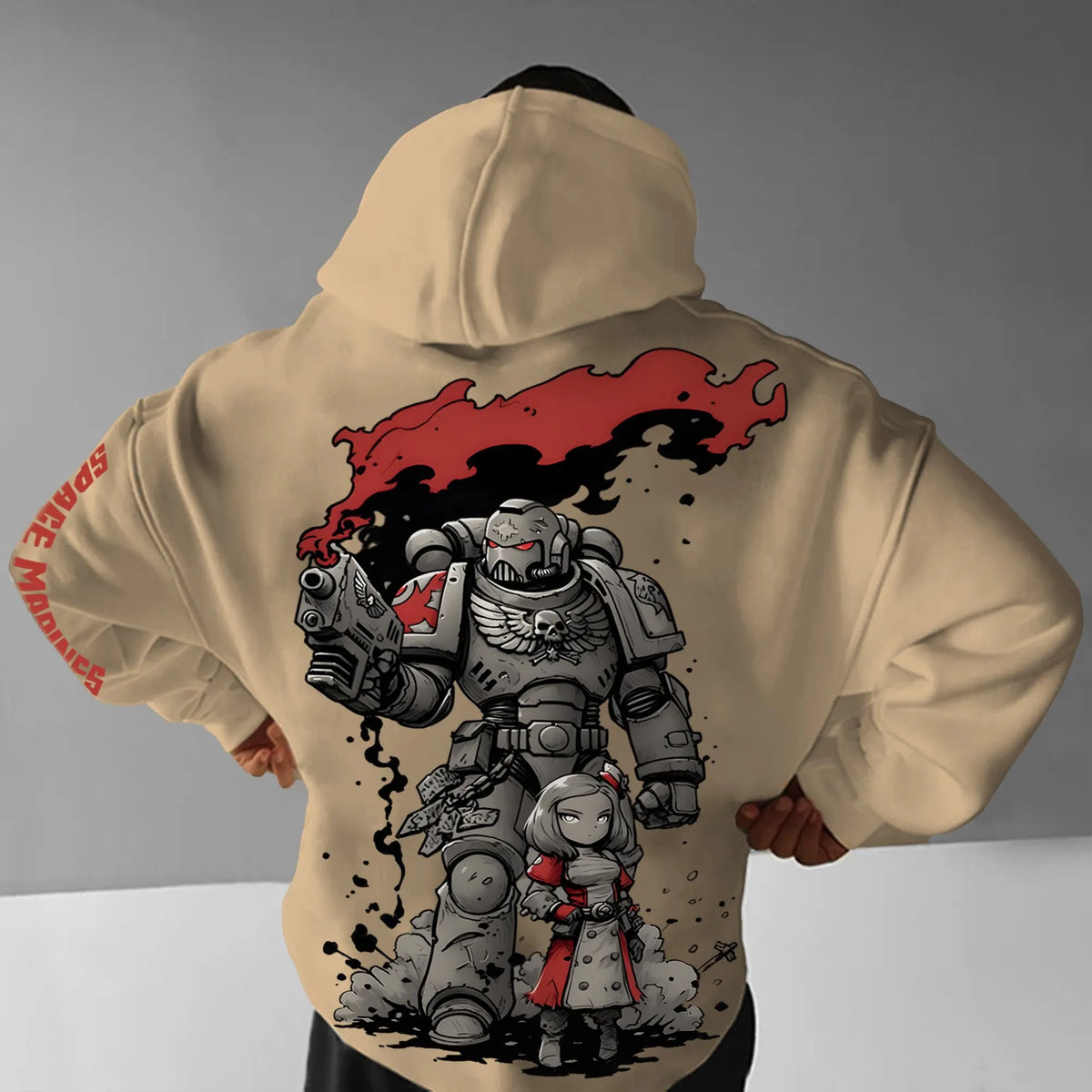 WH40K Game  Streetwear Vintage Hoodie