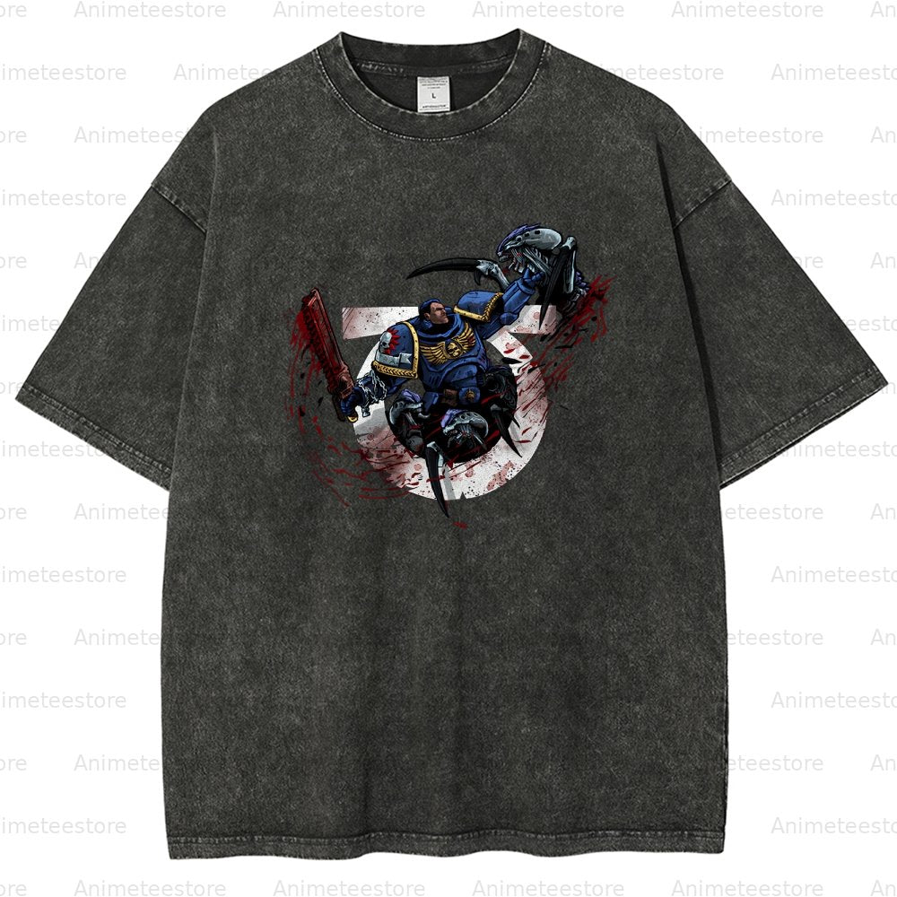 Unisex Fit Washed T-Shirt 丨WH40K